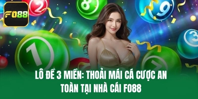 Lô Đề 3 Miền: Thoải Mái Cá Cược An Toàn Tại Nhà Cái Fo88