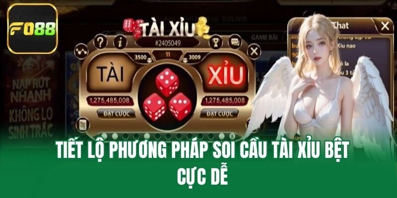 Tiết lộ phương pháp soi cầu tài xỉu bệt cực dễ