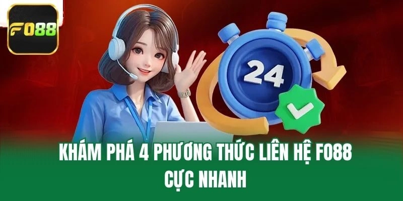 Khám phá 4 phương thức liên hệ Fo88 cực nhanh