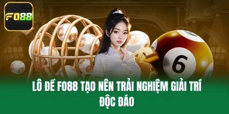Lô đề Fo88 tạo nên trải nghiệm giải trí độc đáo